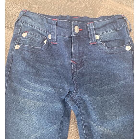 True Religion Boot Cut Girls Denim Jeans‎ size 6X #r - Picture 3 of 5